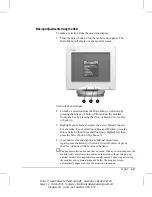 Предварительный просмотр 10 страницы Compaq 307713-001 - V 75 - 17" CRT Display User Manual