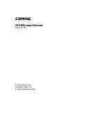 Compaq 3U RM Storage Enclosure Reference Manual preview