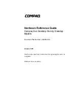 Compaq 470022-515 - Evo - D300 Hardware Reference Manual предпросмотр