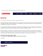 Предварительный просмотр 2 страницы Compaq 5000 - Professional - 32 MB RAM Maintenance And Service Manual