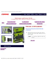 Предварительный просмотр 12 страницы Compaq 5000 - Professional - 32 MB RAM Maintenance And Service Manual