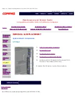 Предварительный просмотр 35 страницы Compaq 5000 - Professional - 32 MB RAM Maintenance And Service Manual