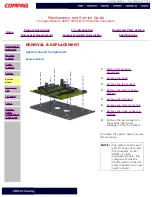 Предварительный просмотр 37 страницы Compaq 5000 - Professional - 32 MB RAM Maintenance And Service Manual