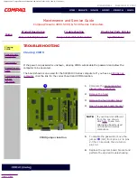 Предварительный просмотр 51 страницы Compaq 5000 - Professional - 32 MB RAM Maintenance And Service Manual