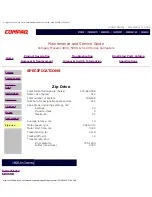 Предварительный просмотр 68 страницы Compaq 5000 - Professional - 32 MB RAM Maintenance And Service Manual