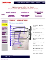 Предварительный просмотр 81 страницы Compaq 5000 - Professional - 32 MB RAM Maintenance And Service Manual