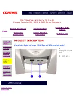 Предварительный просмотр 83 страницы Compaq 5000 - Professional - 32 MB RAM Maintenance And Service Manual