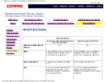 Preview for 52 page of Compaq 7470 - Presario - 64 MB RAM Maintenance And Service Manual