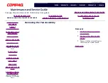 Preview for 90 page of Compaq 7RPK11 7000T Maintenance And Service Manual