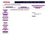Preview for 92 page of Compaq 7RPK11 7000T Maintenance And Service Manual