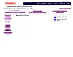 Preview for 268 page of Compaq 7RPK11 7000T Maintenance And Service Manual