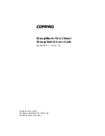 Предварительный просмотр 1 страницы Compaq AA-RHBYA-TE 135267-001 User Manual