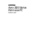 Compaq Aero 1500 Series Reference Manual preview