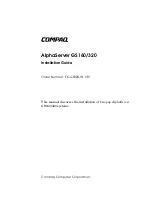 Compaq AlphaServer GS160 Installation Manual предпросмотр