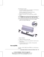 Preview for 22 page of Compaq AP250 - Deskpro Workstation - 128 MB RAM Hardware Reference Manual