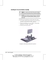 Preview for 39 page of Compaq AP250 - Deskpro Workstation - 128 MB RAM Hardware Reference Manual