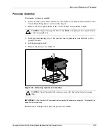 Предварительный просмотр 23 страницы Compaq BL20p - ProLiant - G2 Maintenance And Service Manual