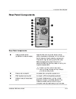 Предварительный просмотр 7 страницы Compaq Compaq Presario,Presario 6001 Hardware Reference Manual