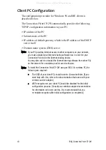 Preview for 14 page of Compaq CP-2W - iPAQ Connection Point Manual