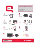 Compaq CQ2009F Quick Start Manual предпросмотр