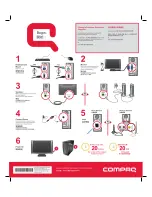 Compaq CQ2100 - Desktop PC Quick Start Manual предпросмотр