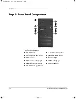 Предварительный просмотр 8 страницы Compaq D310v -  Evo - 256 MB RAM Quick Setup Manual