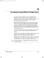 Предварительный просмотр 15 страницы Compaq D315 - Desktop PC Troubleshooting Manual