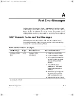 Предварительный просмотр 47 страницы Compaq D315 - Desktop PC Troubleshooting Manual