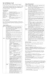 Compaq dc7100 - Convertible Minitower PC Reference Card предпросмотр