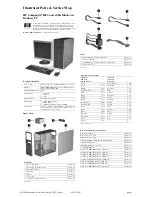 Preview for 1 page of Compaq dc7800 - Convertible Minitower PC Illustrated Parts & Service Map