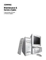 Предварительный просмотр 1 страницы Compaq Deskpro EP Series Maintenance & Service Manual