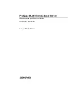 Предварительный просмотр 1 страницы Compaq DL360 - ProLiant - Photon Maintenance And Service Manual