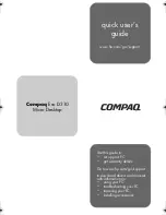 Compaq Evo D310 Micro-Desktop User Manual предпросмотр