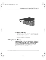 Предварительный просмотр 17 страницы Compaq Evo D500 - Convertible Minitower Hardware Reference Manual