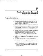 Предварительный просмотр 62 страницы Compaq Evo w4000 CMT Hardware Reference Manual