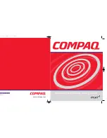 Предварительный просмотр 1 страницы Compaq iPAQ IA-1 Quick Start Manual