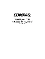 Compaq Netelligent 1108 User Manual preview