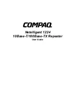 Compaq Netelligent 1224 User Manual preview