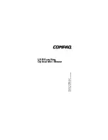 Compaq Optical Mini Mouse Owner'S Manual preview