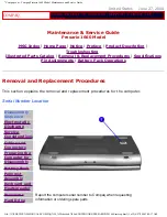 Preview for 14 page of Compaq Presario 1660 Service Manual