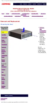 Предварительный просмотр 15 страницы Compaq Presario 2410 ES Maintenance & Service Manual