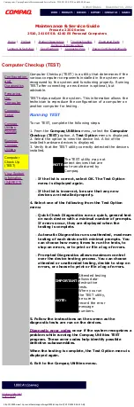 Предварительный просмотр 26 страницы Compaq Presario 2410 ES Maintenance & Service Manual