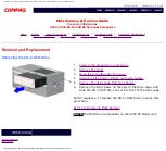 Предварительный просмотр 39 страницы Compaq Presario 2410 ES Maintenance & Service Manual