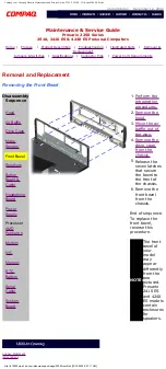 Предварительный просмотр 41 страницы Compaq Presario 2410 ES Maintenance & Service Manual