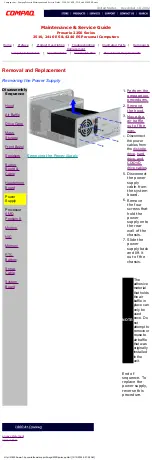 Предварительный просмотр 47 страницы Compaq Presario 2410 ES Maintenance & Service Manual