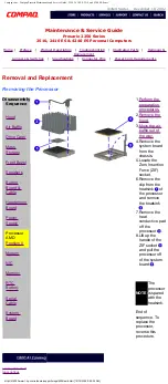 Предварительный просмотр 48 страницы Compaq Presario 2410 ES Maintenance & Service Manual