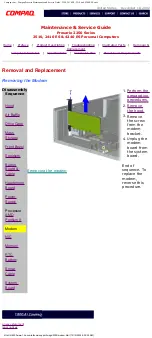 Предварительный просмотр 51 страницы Compaq Presario 2410 ES Maintenance & Service Manual