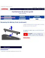 Preview for 15 page of Compaq Presario 300 - Notebook PC Maintenance And Service Manual