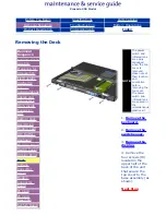 Preview for 44 page of Compaq Presario 300 - Notebook PC Maintenance And Service Manual