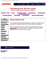 Preview for 25 page of Compaq Presario 3500 Series Maintenance & Service Manual